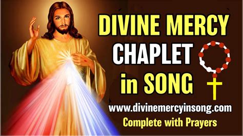 divine mercy chaplet youtube|divine mercy chaplet complete song.